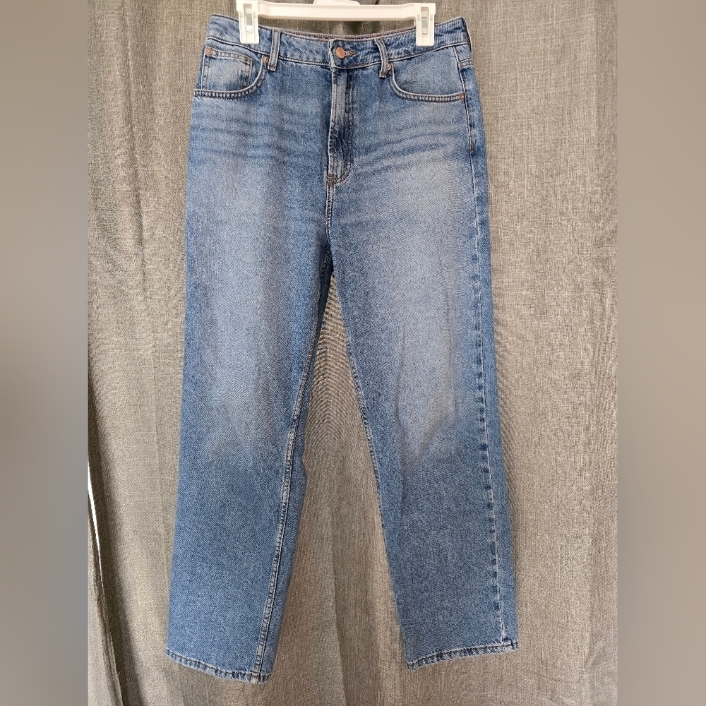 We The Free Blue Straight Leg Jeans